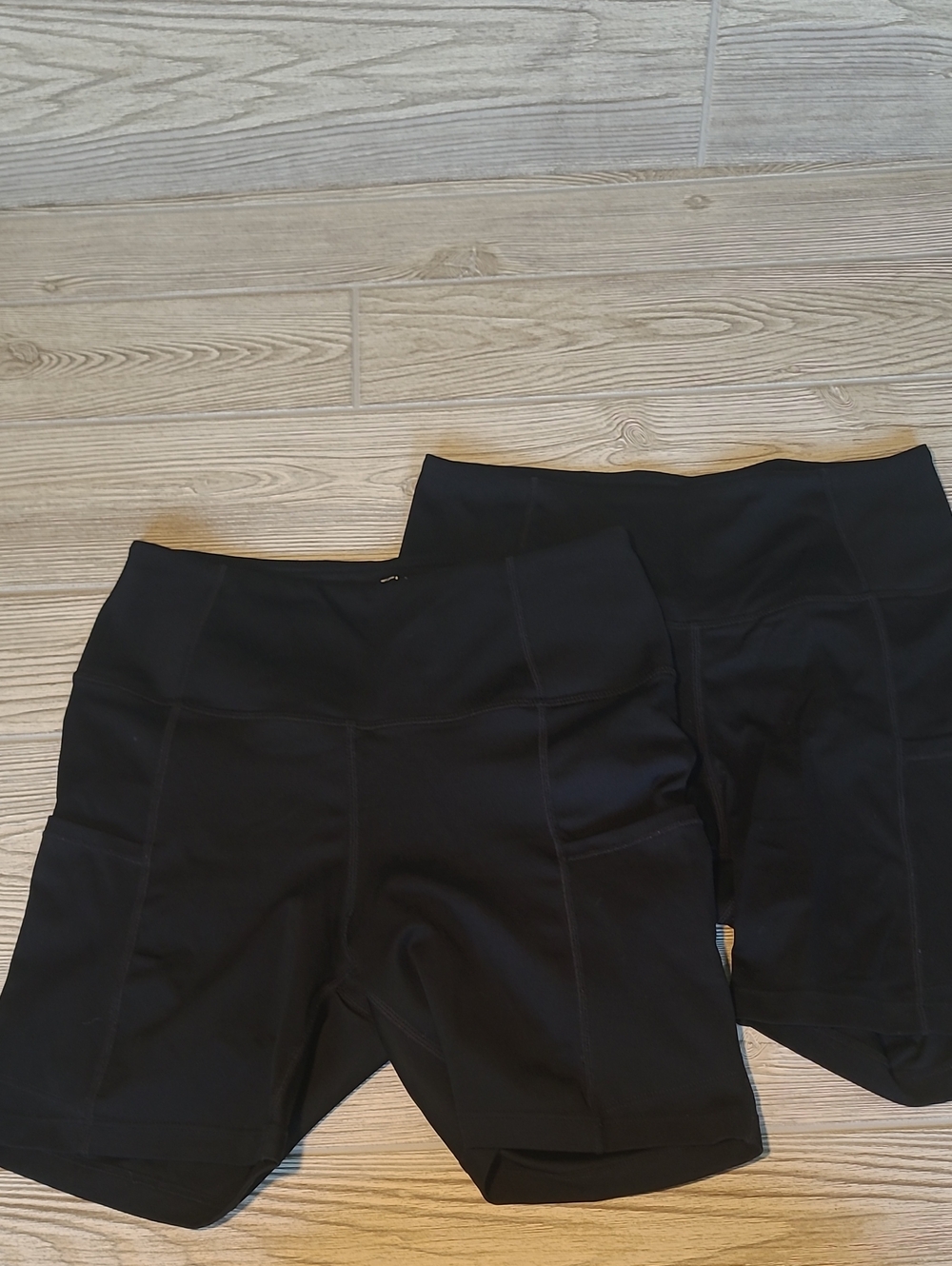 Tesla Black High-Waist Women’s Bike Shorts - 2-Pack